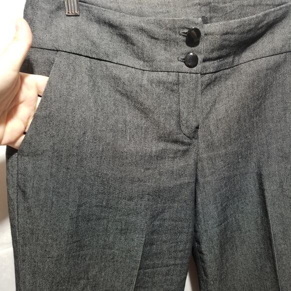 Sandro Pant High Waist Wide Leg Black Dress Pants sz 8 - Picture 7 of 8